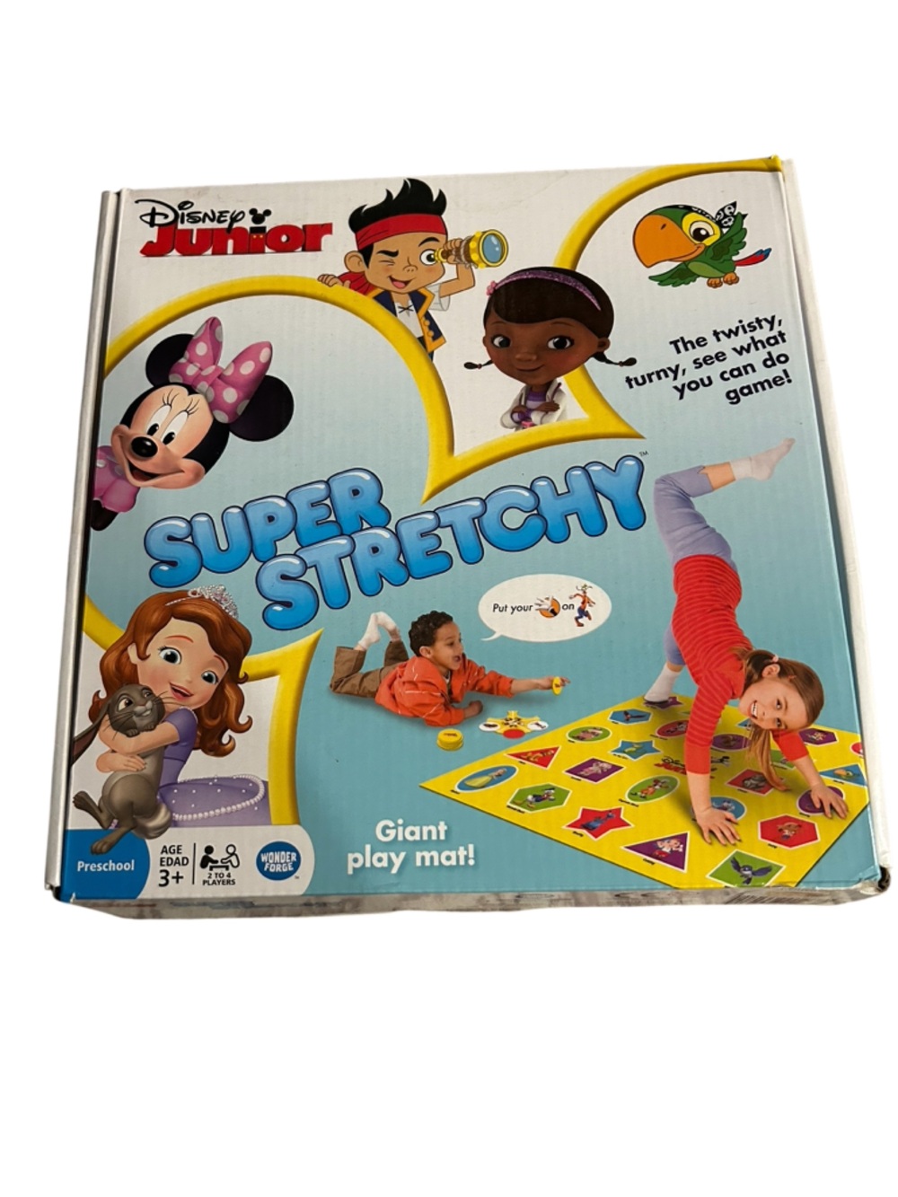 Super Stretchy Giant Play Mat - Blue & Yellow